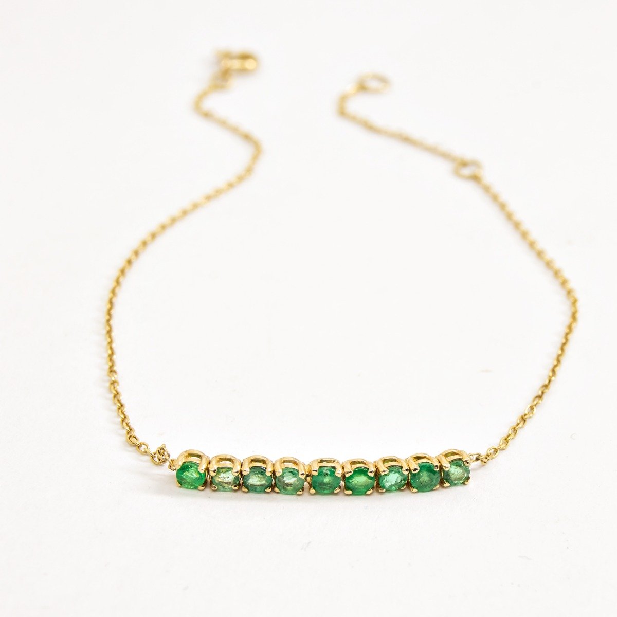 Pulseira Meia Riviera Esmeraldas