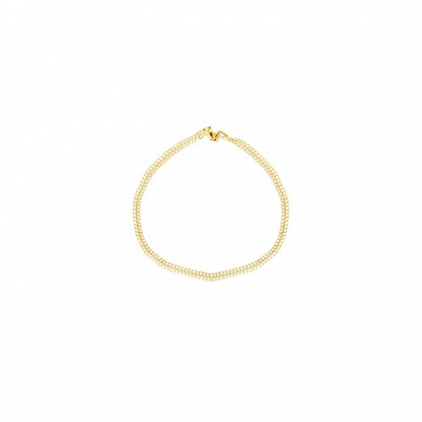 Pulseira Ouro 18K Vintage Escama de Peixe