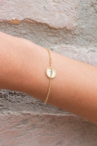Pulseira Plaquinha Vida 