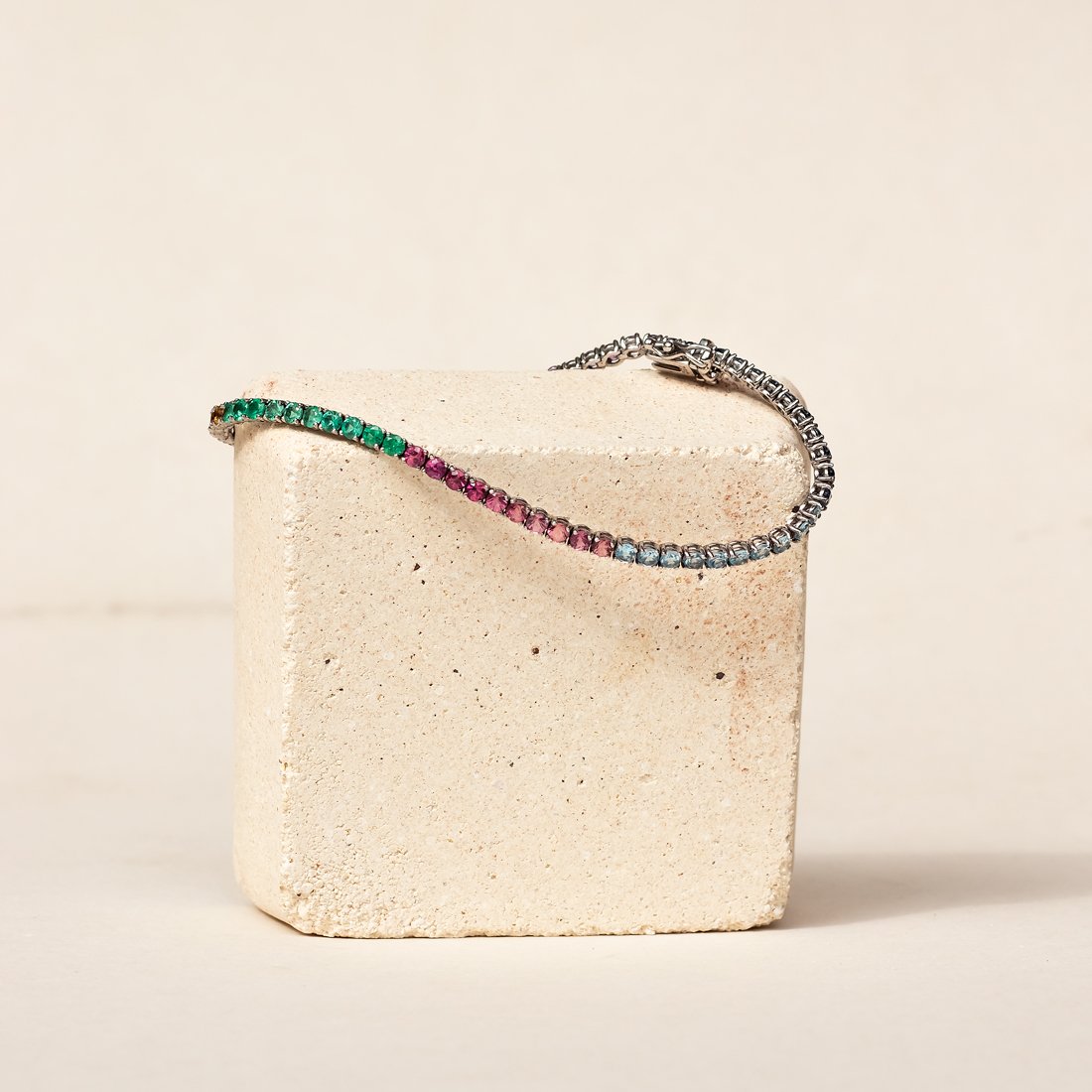 Pulseira Riviera Pedras Preciosas