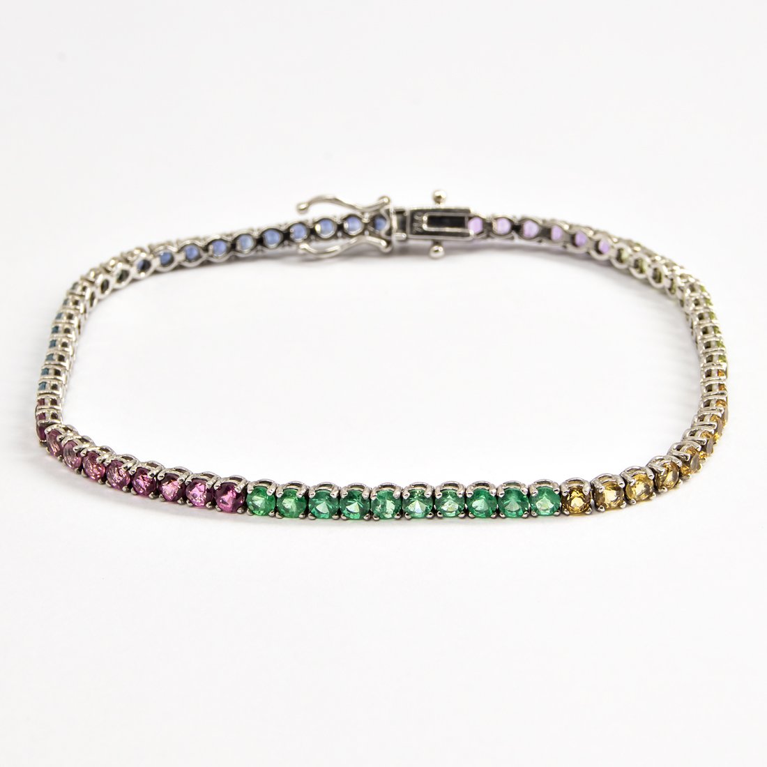 Pulseira Riviera Pedras Preciosas