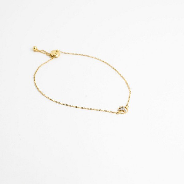 Pulseira Simbolo da Paz Diamantes