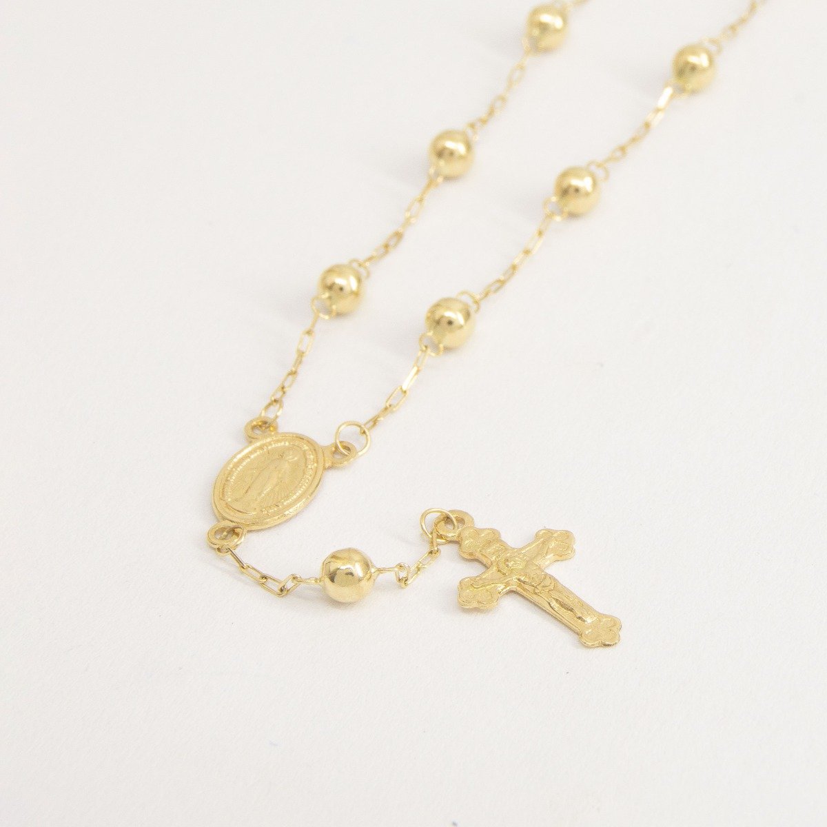 Pulseira Terço Ouro N. Senhora