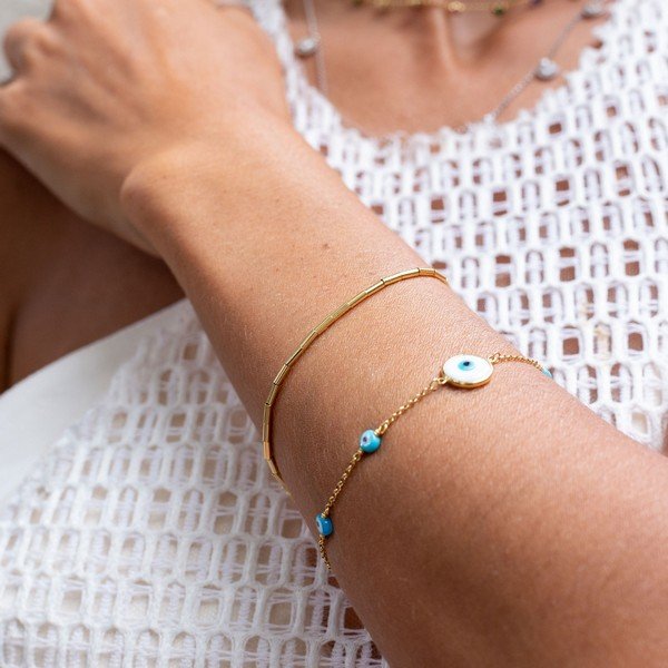 Pulseira Tube Ouro 18K