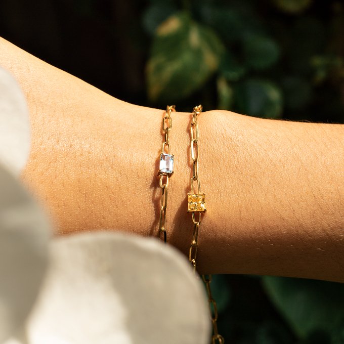 Pulseira Vintage Cartier Citrino