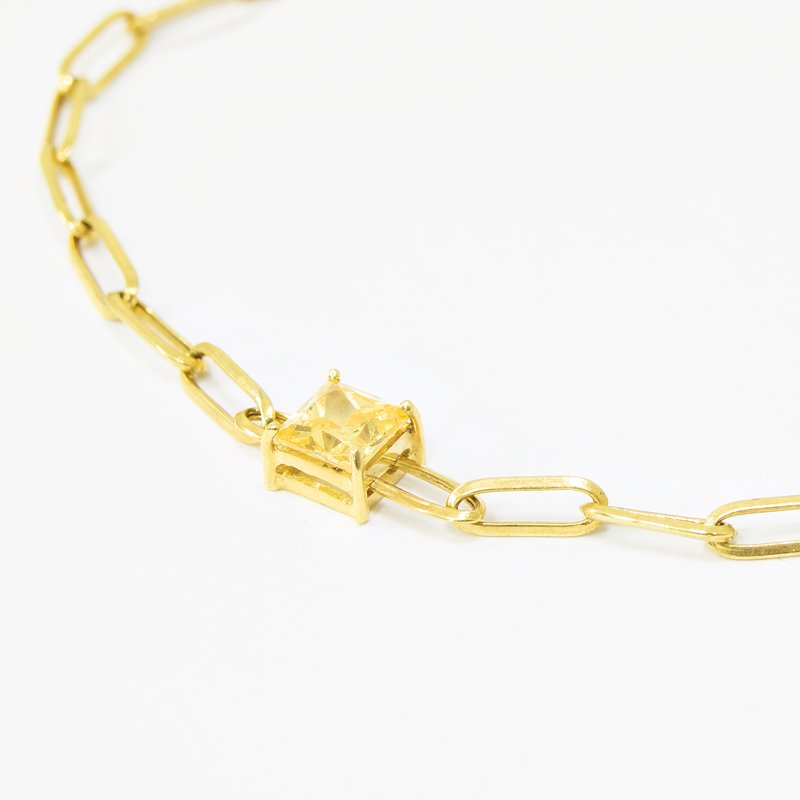Pulseira Vintage Cartier Citrino