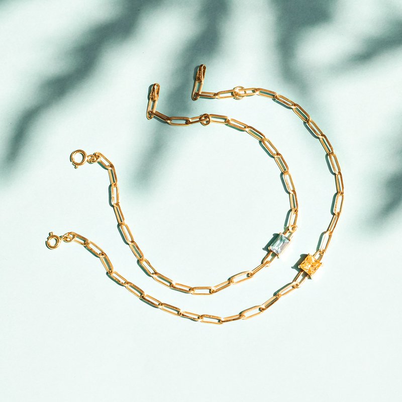 Pulseira Vintage Cartier Citrino