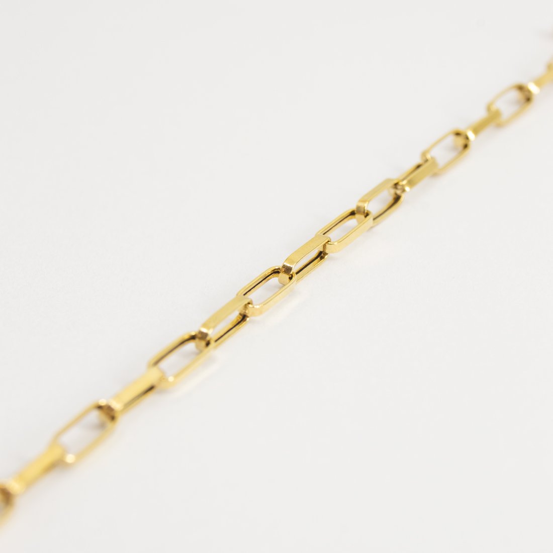 Pulseira Vintage Tramas Compridas Ouro 18k