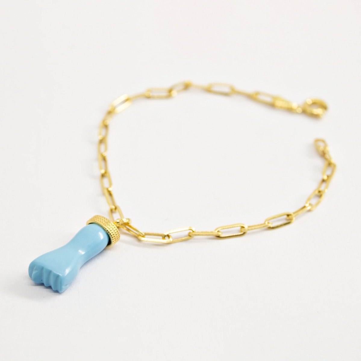 Pulseira Vintage Tramas Compridas Ouro 18k