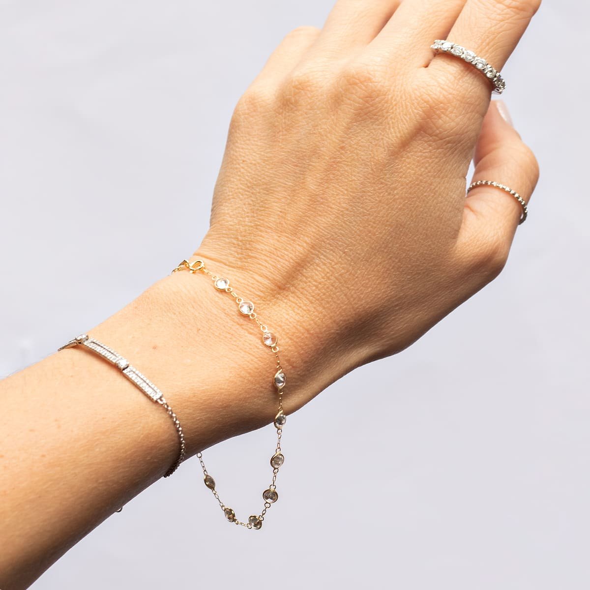 Pulseira Zircônia Branco
